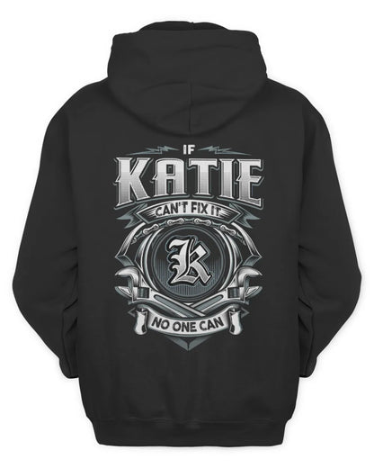 KATIE AP81-K4-626 - Personalized Ahmed Quote Apparel “If Ahmed Can't Fix It, No One Can” - Unisex Hoodie - Black