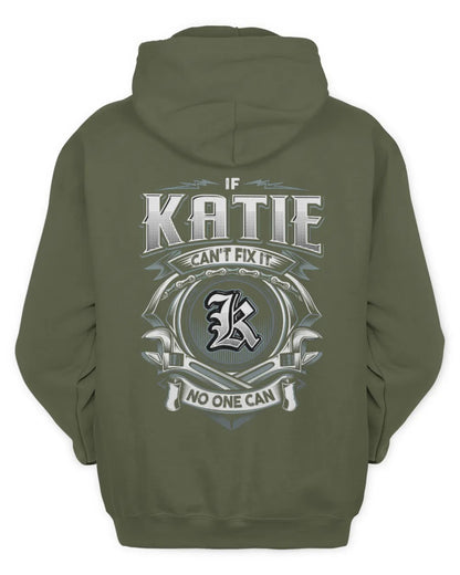 KATIE AP81-K4-626 - Personalized Ahmed Quote Apparel “If Ahmed Can't Fix It, No One Can” - Unisex Hoodie - Military Green