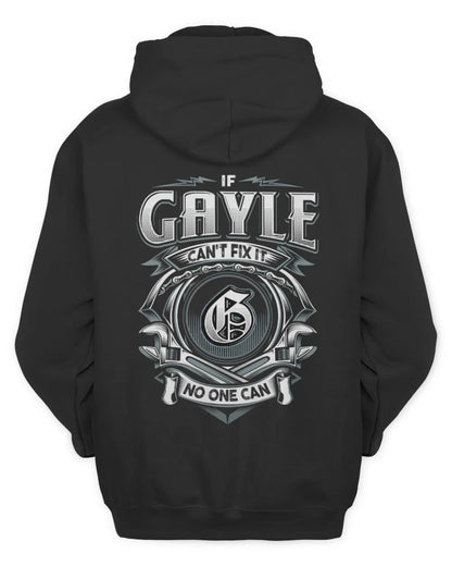 GAYLE AP81-K4-626 - Personalized Ahmed Quote Apparel “If Ahmed Can't Fix It, No One Can” - Unisex Hoodie - Black