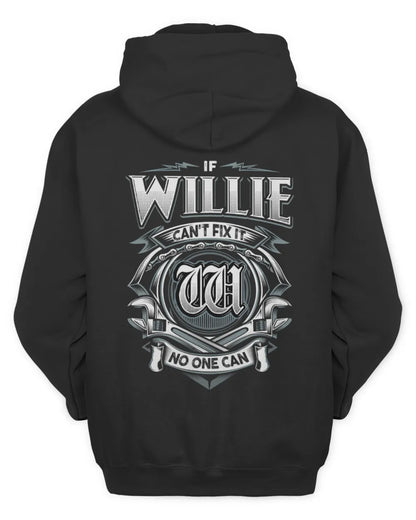 WILLIE AP81-K4-626 - Personalized Ahmed Quote Apparel “If Ahmed Can't Fix It, No One Can” - Unisex Hoodie - Black