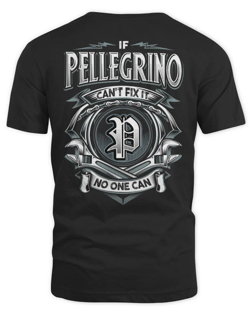 PELLEGRINO AP81-K4-626 - Personalized Ahmed Quote Apparel “If Ahmed Can't Fix It, No One Can” - Unisex Standard T-Shirt - Black