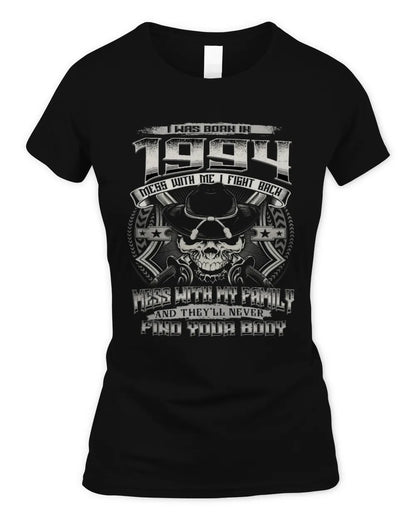 1994 HH89-K2 – Protective Family Quote T-Shirt - Women's Standard T-Shirt - Black