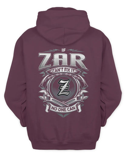 ZAR AP81-K4-626 - Personalized Ahmed Quote Apparel “If Ahmed Can't Fix It, No One Can” - Unisex Hoodie - Maroon