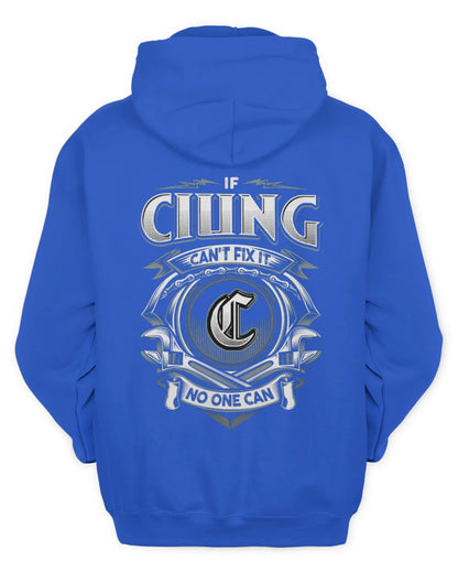 CIUNG AP81-K4-626 - Personalized Ahmed Quote Apparel “If Ahmed Can't Fix It, No One Can” - Unisex Hoodie - Royal