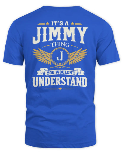 JIMMY KT06-M008 It’s a [NAME] Thing – You Wouldn’t Understand | Personalized Vintage T-Shirt - Unisex Standard T-Shirt - Royal