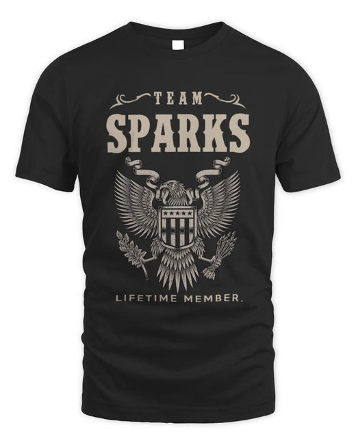 SPARKS TP06-K82 – Personalized Classic Style Apparel “Team NAME Lifetime Member”