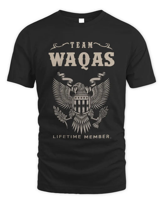WAQAS TP06-K82 – Personalized Classic Style Apparel “Team NAME Lifetime Member”
