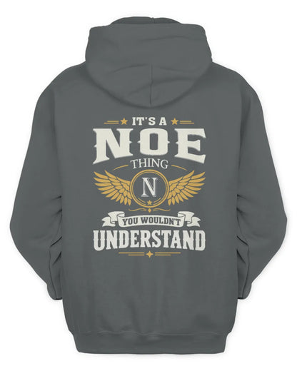 NOE KT06-M008 It’s a [NAME] Thing – You Wouldn’t Understand | Personalized Vintage T-Shirt - Unisex Hoodie - Charcoal