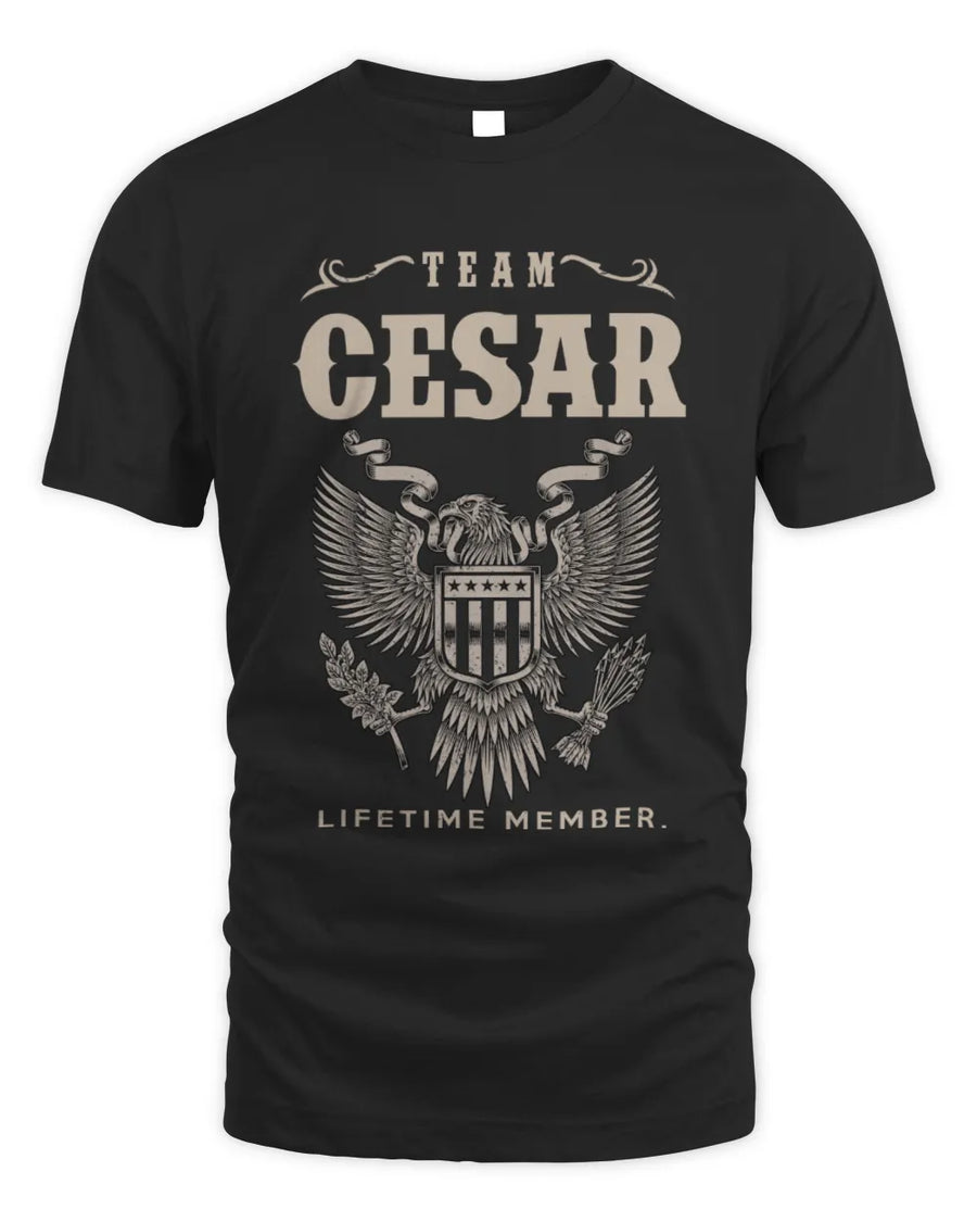 CESAR TP06-K82 – Personalized Classic Style Apparel “Team NAME Lifetime Member”