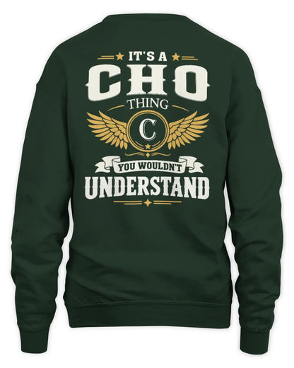 CHO KT06-M008 It’s a [NAME] Thing – You Wouldn’t Understand | Personalized Vintage T-Shirt - Unisex Sweatshirt - Forest Green