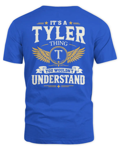 TYLER KT06-M008 It’s a [NAME] Thing – You Wouldn’t Understand | Personalized Vintage T-Shirt - Unisex Standard T-Shirt - Royal
