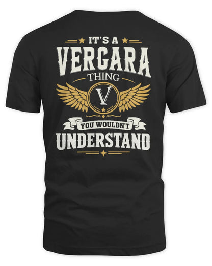 VERGARA KT06-M008 It’s a [NAME] Thing – You Wouldn’t Understand | Personalized Vintage T-Shirt - Unisex Standard T-Shirt - Black