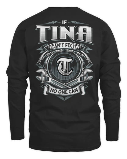 TINA AP81-K4-626 - Personalized Ahmed Quote Apparel “If Ahmed Can't Fix It, No One Can” - Men's Long Sleeved T-Shirt - Black