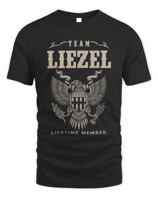 LIEZEL TP06-K82 – Personalized Classic Style Apparel “Team NAME Lifetime Member”
