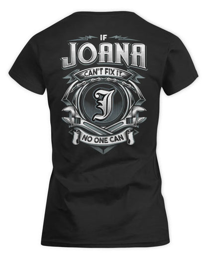 JOANA AP81-K4-626 - Personalized Ahmed Quote Apparel “If Ahmed Can't Fix It, No One Can” - Women's Standard T-Shirt - Black