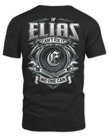 ELIAS AP81-K4-626 - Personalized Ahmed Quote Apparel “If Ahmed Can't Fix It, No One Can” - Unisex Standard T-Shirt - Black