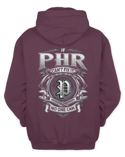 PHR AP81-K4-626 - Personalized Ahmed Quote Apparel “If Ahmed Can't Fix It, No One Can” - Unisex Hoodie - Maroon