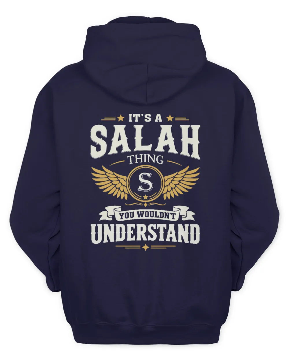 SALAH KT06-M008 It’s a [NAME] Thing – You Wouldn’t Understand | Personalized Vintage T-Shirt - Unisex Hoodie - Navy