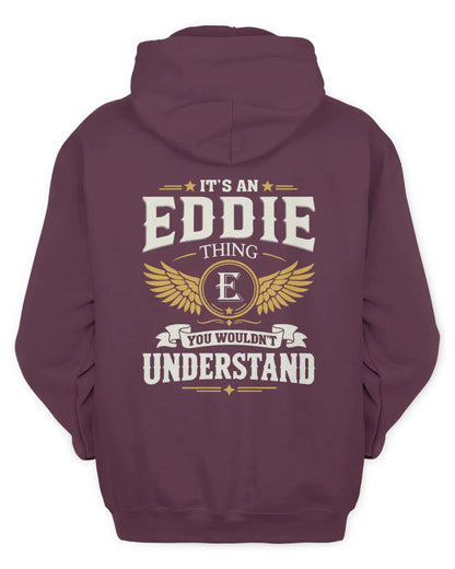 EDDIE KT06-M008 It’s a [NAME] Thing – You Wouldn’t Understand | Personalized Vintage T-Shirt - Unisex Hoodie - Maroon