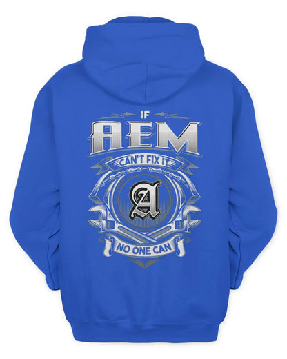 AEM AP81-K4-626 - Personalized Ahmed Quote Apparel “If Ahmed Can't Fix It, No One Can” - Unisex Hoodie - Royal