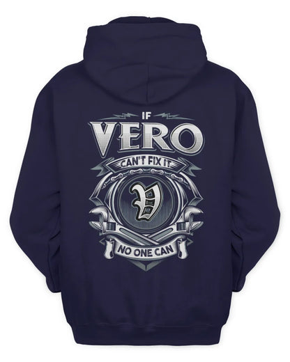 VERO AP81-K4-626 - Personalized Ahmed Quote Apparel “If Ahmed Can't Fix It, No One Can” - Unisex Hoodie - Navy