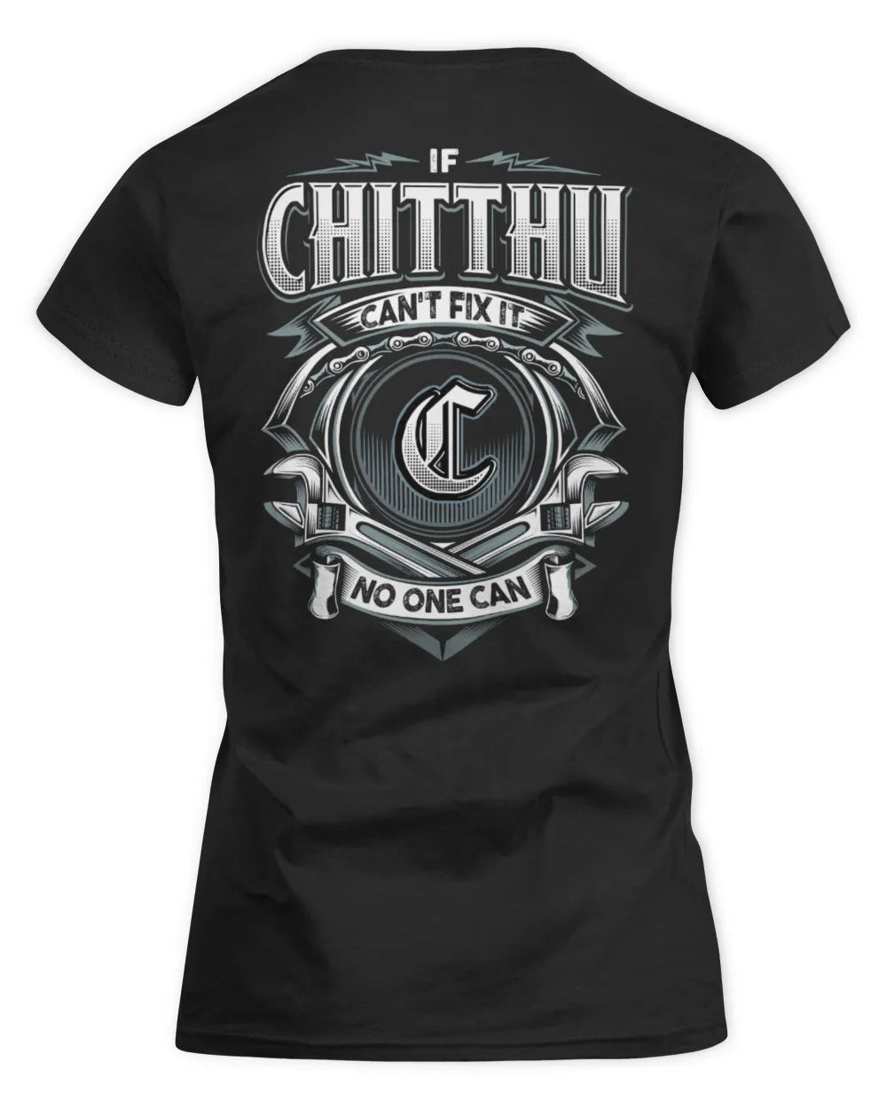 CHITTHU AP81-K4-626 - Personalized Ahmed Quote Apparel “If Ahmed Can't Fix It, No One Can” - Women's Standard T-Shirt - Black