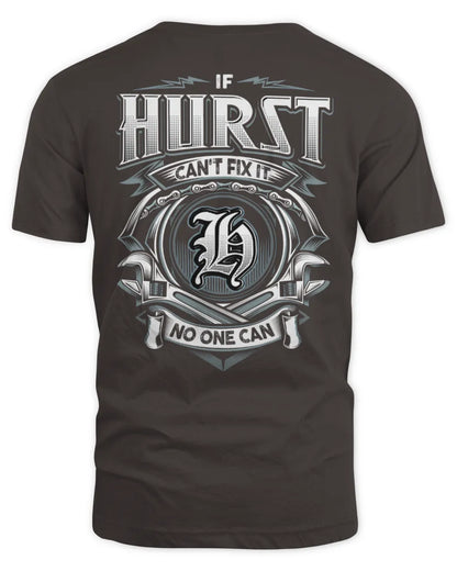 HURST AP81-K4-626 - Personalized Ahmed Quote Apparel “If Ahmed Can't Fix It, No One Can” - Unisex Standard T-Shirt - Dark Chocolate