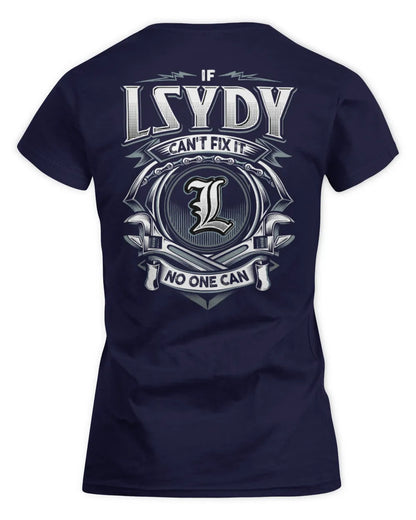 LSYDY AP81-K4-626 - Personalized Ahmed Quote Apparel “If Ahmed Can't Fix It, No One Can” - Women's Standard T-Shirt - Navy
