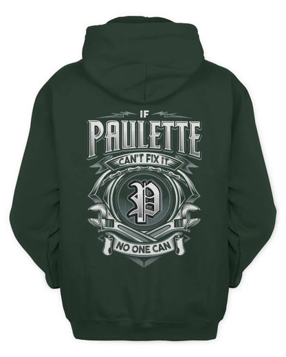 PAULETTE AP81-K4-626 - Personalized Ahmed Quote Apparel “If Ahmed Can't Fix It, No One Can” - Unisex Hoodie - Forest Green