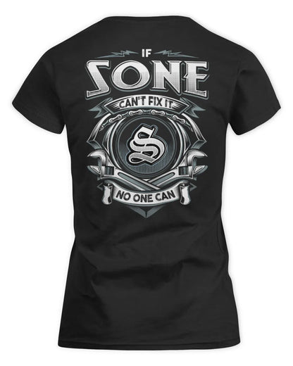 SONE AP81-K4-626 - Personalized Ahmed Quote Apparel “If Ahmed Can't Fix It, No One Can” - Women's Standard T-Shirt - Black