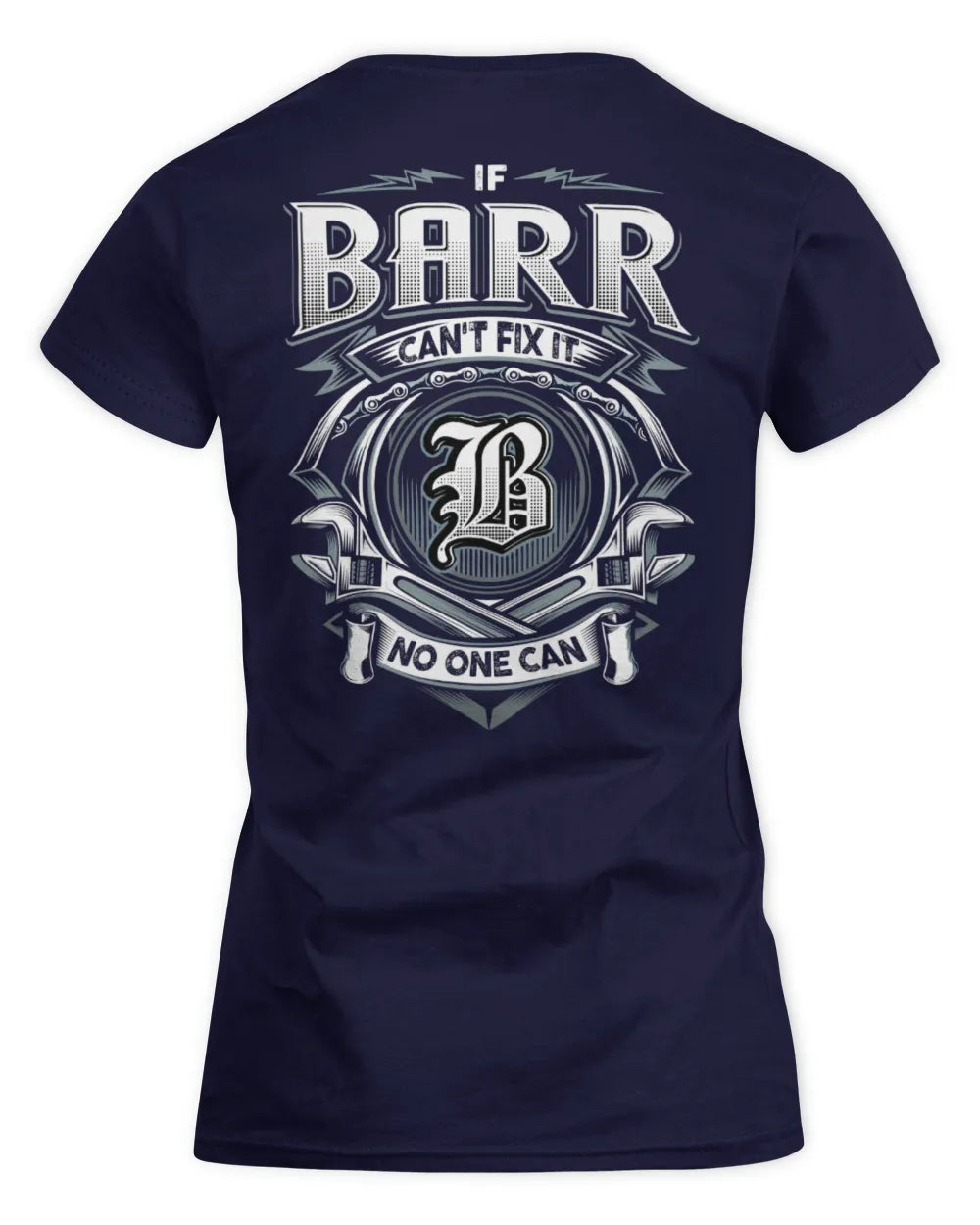 BARR AP81-K4-626 - Personalized Ahmed Quote Apparel “If Ahmed Can't Fix It, No One Can” - Women's Standard T-Shirt - Navy