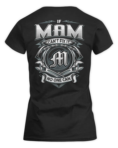 MAM AP81-K4-626 - Personalized Ahmed Quote Apparel “If Ahmed Can't Fix It, No One Can” - Women's Standard T-Shirt - Black