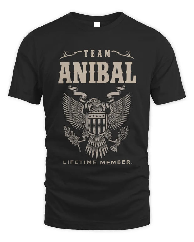 ANIBAL TP06-K82 – Personalized Classic Style Apparel “Team NAME Lifetime Member”