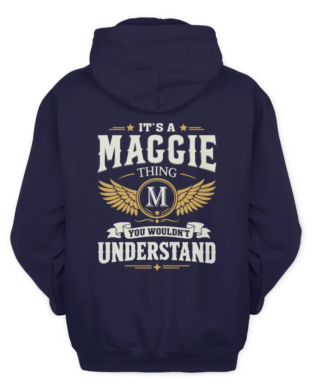 MAGGIE KT06-M008 It’s a [NAME] Thing – You Wouldn’t Understand | Personalized Vintage T-Shirt - Unisex Hoodie - Navy