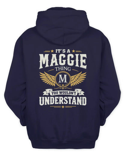 MAGGIE KT06-M008 It’s a [NAME] Thing – You Wouldn’t Understand | Personalized Vintage T-Shirt - Unisex Hoodie - Navy