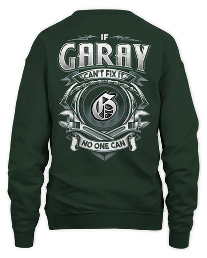 GARAY AP81-K4-626 - Personalized Ahmed Quote Apparel “If Ahmed Can't Fix It, No One Can” - Unisex Sweatshirt - Forest Green