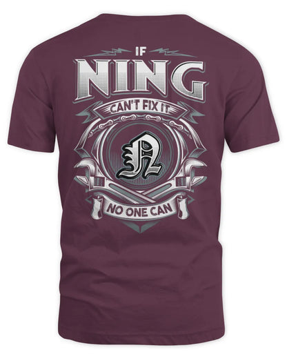 NING AP81-K4-626 - Personalized Ahmed Quote Apparel “If Ahmed Can't Fix It, No One Can” - Unisex Standard T-Shirt - Maroon
