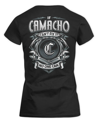 CAMACHO AP81-K4-626 - Personalized Ahmed Quote Apparel “If Ahmed Can't Fix It, No One Can” - Women's Standard T-Shirt - Black