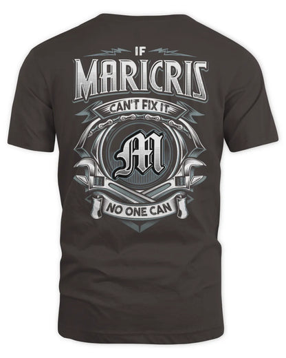 MARICRIS AP81-K4-626 - Personalized Ahmed Quote Apparel “If Ahmed Can't Fix It, No One Can” - Unisex Standard T-Shirt - Dark Chocolate