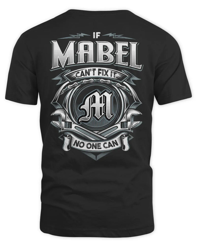 MABEL AP81-K4-626 - Personalized Ahmed Quote Apparel “If Ahmed Can't Fix It, No One Can” - Unisex Standard T-Shirt - Black