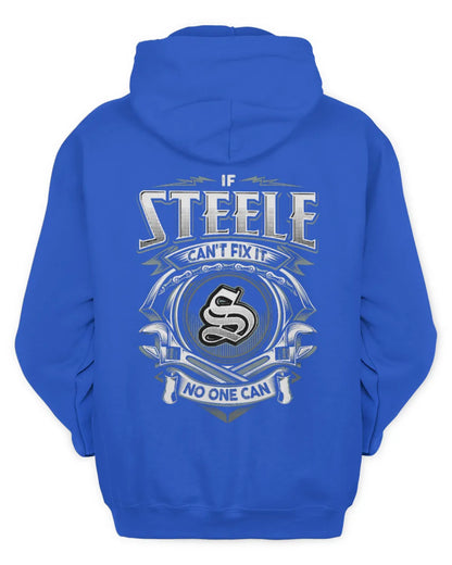 STEELE AP81-K4-626 - Personalized Ahmed Quote Apparel “If Ahmed Can't Fix It, No One Can” - Unisex Hoodie - Royal