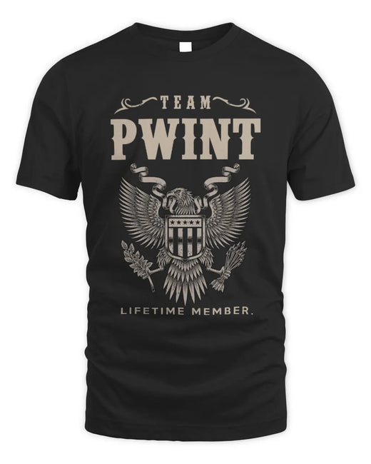 PWINT TP06-K82 – Personalized Classic Style Apparel “Team NAME Lifetime Member”