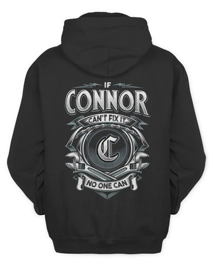 CONNOR AP81-K4-626 - Personalized Ahmed Quote Apparel “If Ahmed Can't Fix It, No One Can” - Unisex Hoodie - Black
