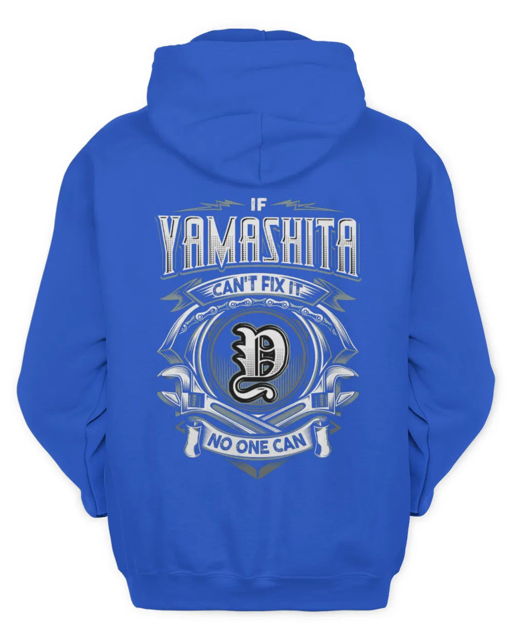 YAMASHITA AP81-K4-626 - Personalized Ahmed Quote Apparel “If Ahmed Can't Fix It, No One Can” - Unisex Hoodie - Royal