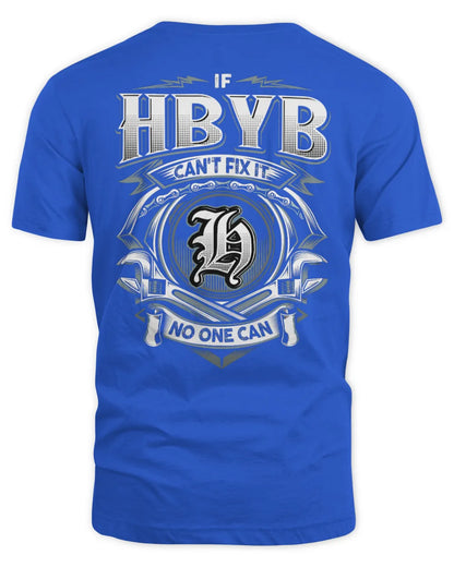 HBYB AP81-K4-626 - Personalized Ahmed Quote Apparel “If Ahmed Can't Fix It, No One Can” - Unisex Standard T-Shirt - Royal