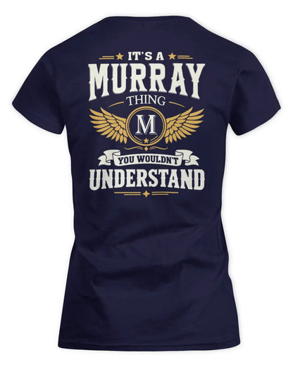 MURRAY KT06-M008 It’s a [NAME] Thing – You Wouldn’t Understand | Personalized Vintage T-Shirt - Women's Standard T-Shirt - Navy