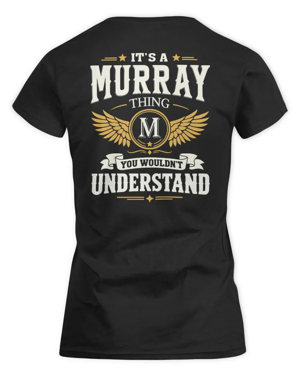 MURRAY KT06-M008 It’s a [NAME] Thing – You Wouldn’t Understand | Personalized Vintage T-Shirt - Women's Standard T-Shirt - Black