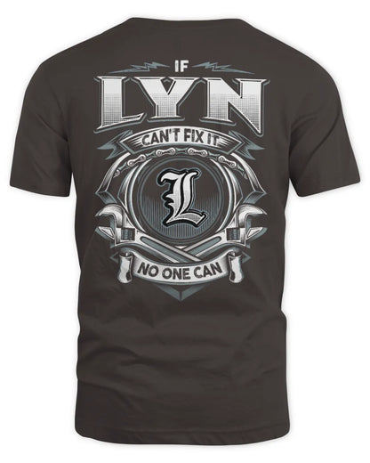LYN AP81-K4-626 - Personalized Ahmed Quote Apparel “If Ahmed Can't Fix It, No One Can” - Unisex Standard T-Shirt - Dark Chocolate