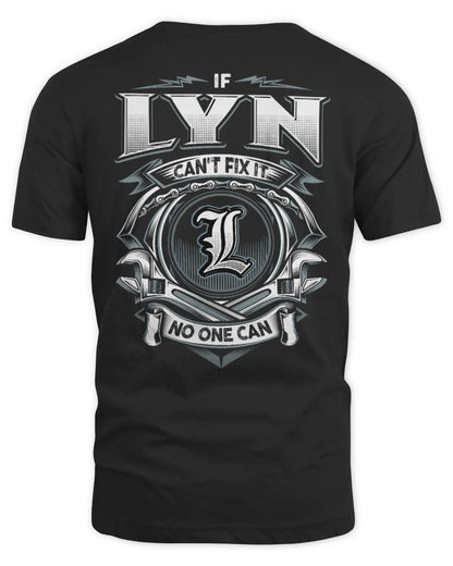 LYN AP81-K4-626 - Personalized Ahmed Quote Apparel “If Ahmed Can't Fix It, No One Can” - Unisex Standard T-Shirt - Black
