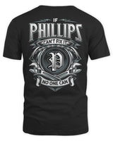 PHILLIPS AP81-K4-626 - Personalized Ahmed Quote Apparel “If Ahmed Can't Fix It, No One Can” - Unisex Standard T-Shirt - Black